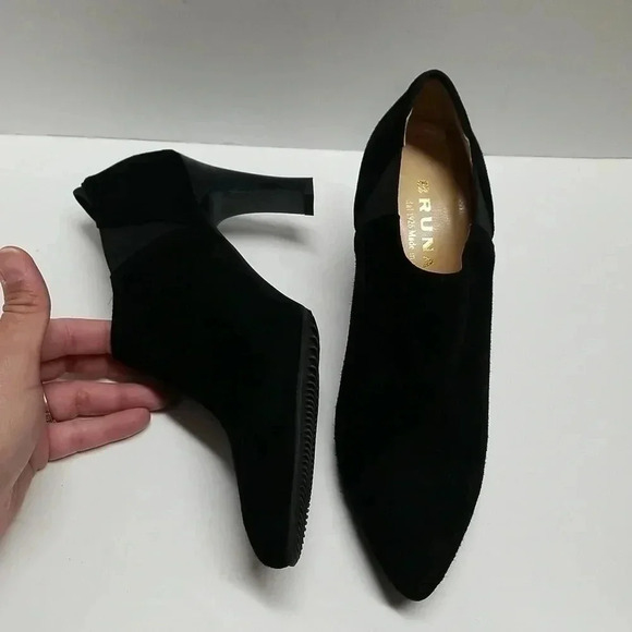 {Brunate} Made in Italy Suede Leather Ankle Booties - Picture 6 of 14